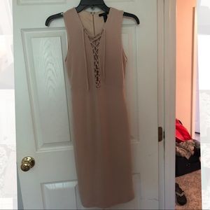 Tan Bodycon Dress